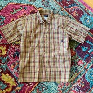 Patagonia seersucker button up short sleeve
